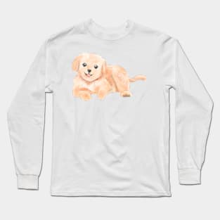 baby golden retriever Long Sleeve T-Shirt